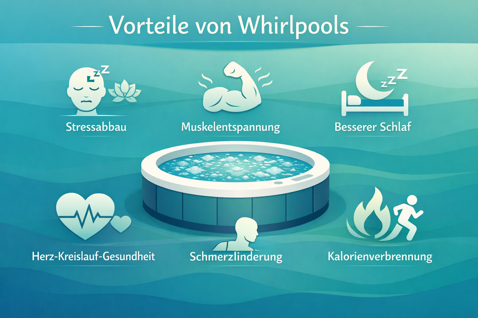 Vorteile von Whirlpools im Überblick